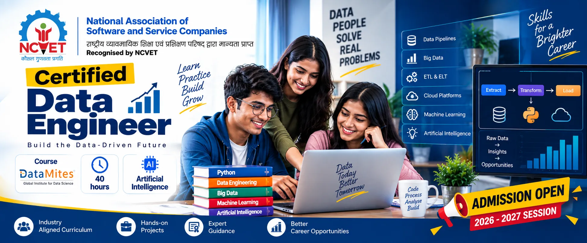 Certified Data Engineer course banner
